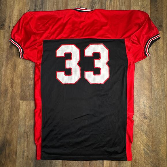 Vintage 90s Wildcats Jersey Men's 3XL Black Athletic Breathable Football 6492 - Picture 2 of 11